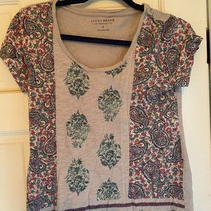 Lucky Brand T Multi-color Small